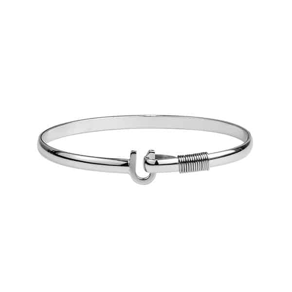 4mm All Sterling Silver Caribbean Hook Bracelet » Hook Company - One Love »  Shopping Jamaica