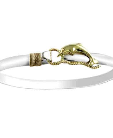 3mm 14k Caribbean Hook Bracelets » Hook Bracelets (Silver & Gold