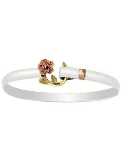 6mm All Rose Gold Color Ti Wrap Titanium Hook Bracelet - The Hook