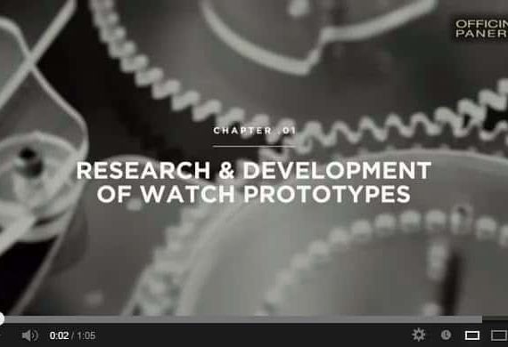 Officine Panerai: research and development of watches prototypes [Video]