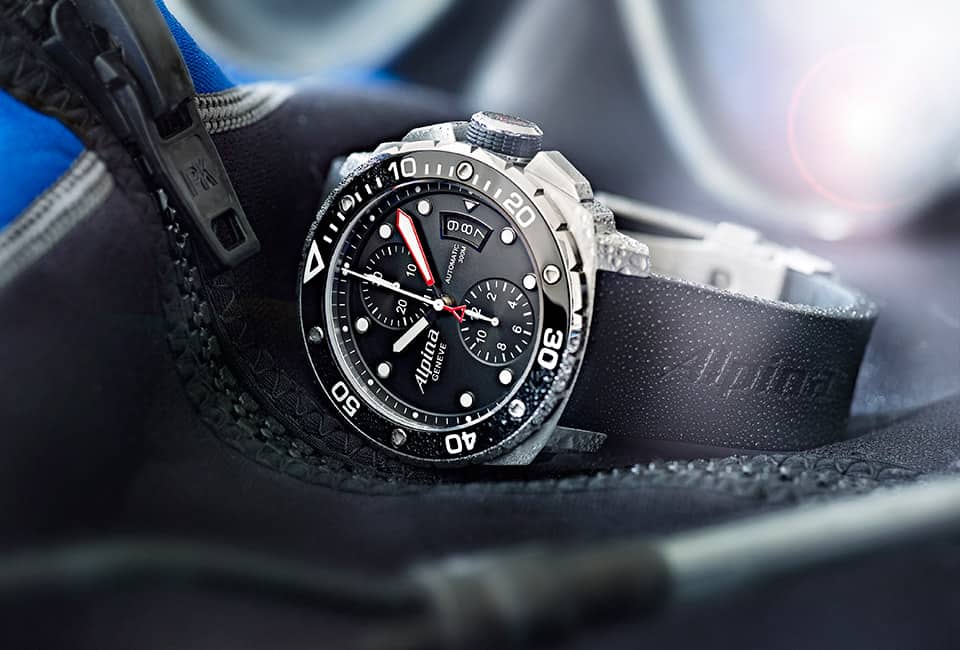 The Alpina Extreme Diver 300 Automatic Chronograph