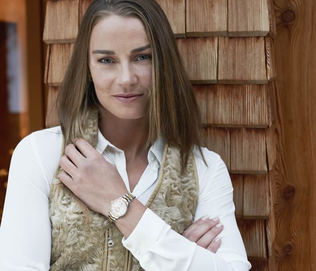 Tina Maze becomes the new global brand ambassador Alpina watches.