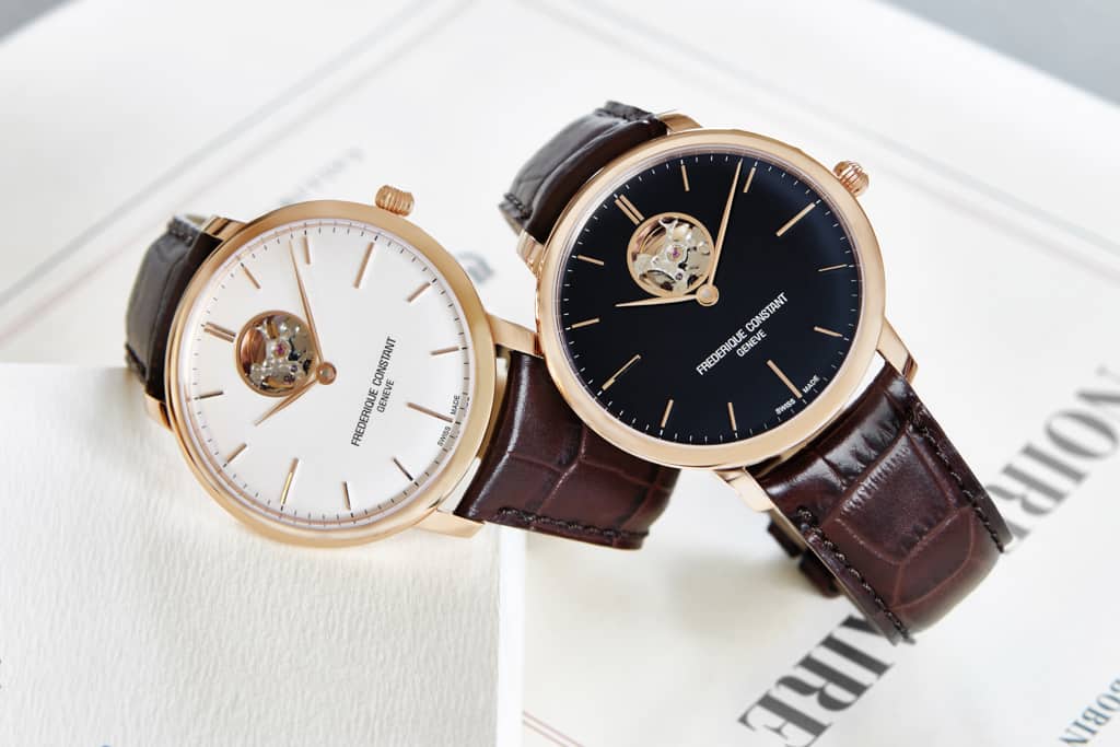 Frederique Constant introduces the new Slimline Auto Heart Beat