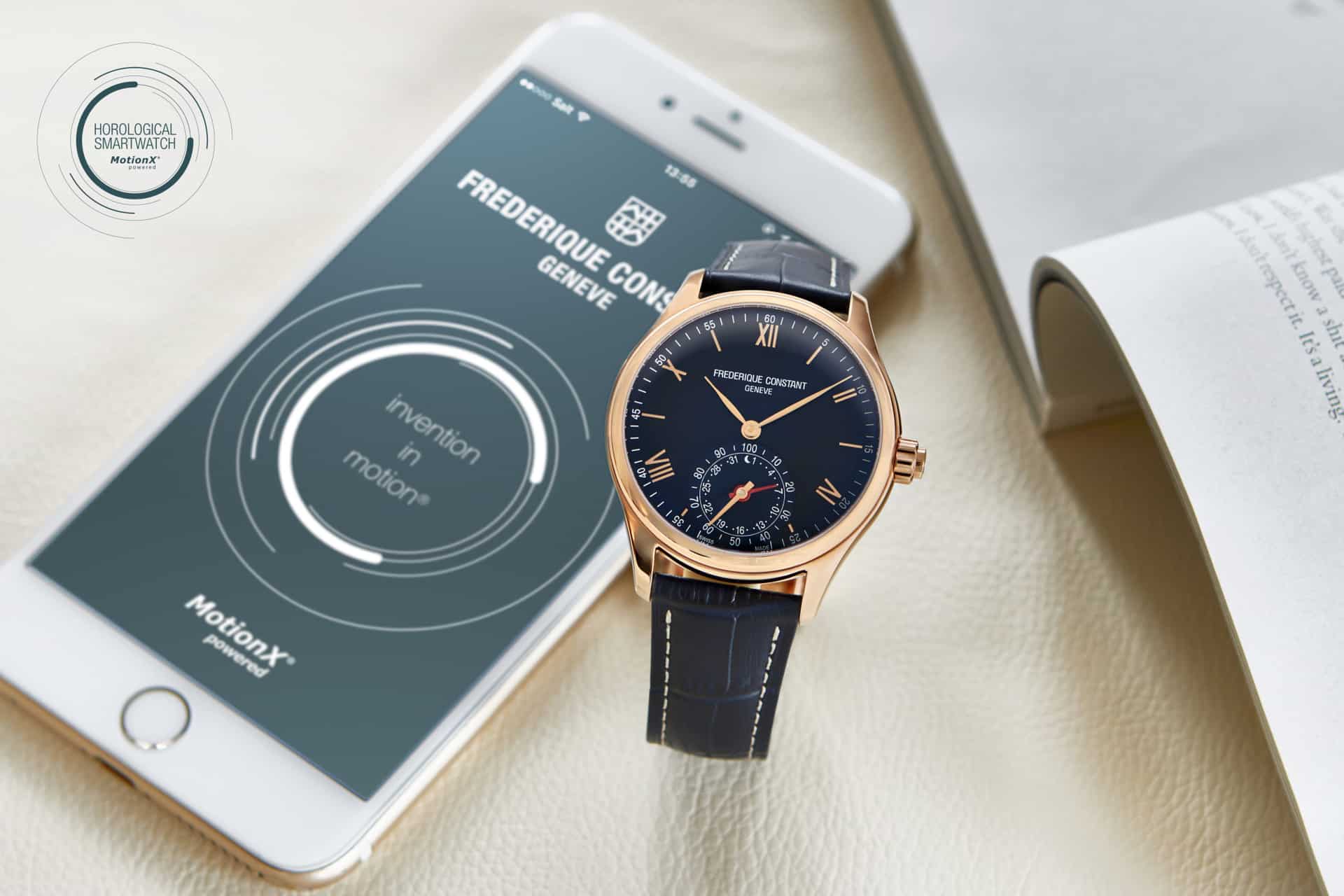 Frederique Constant offers new Horological Smartwatch, powered by MotionX®