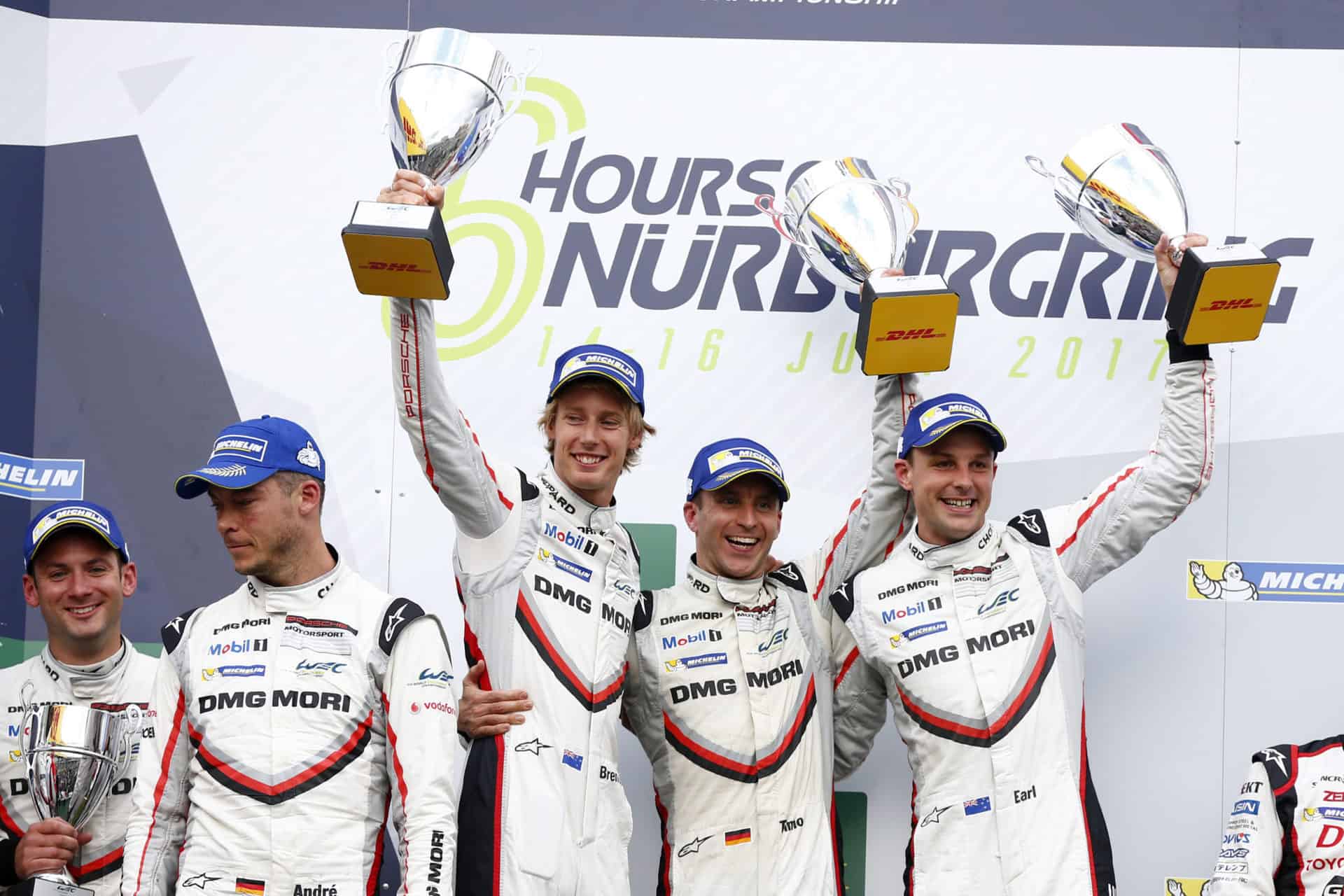 A new hattrick victory for Porsche at the 6 Hours of Nürburgring 2017