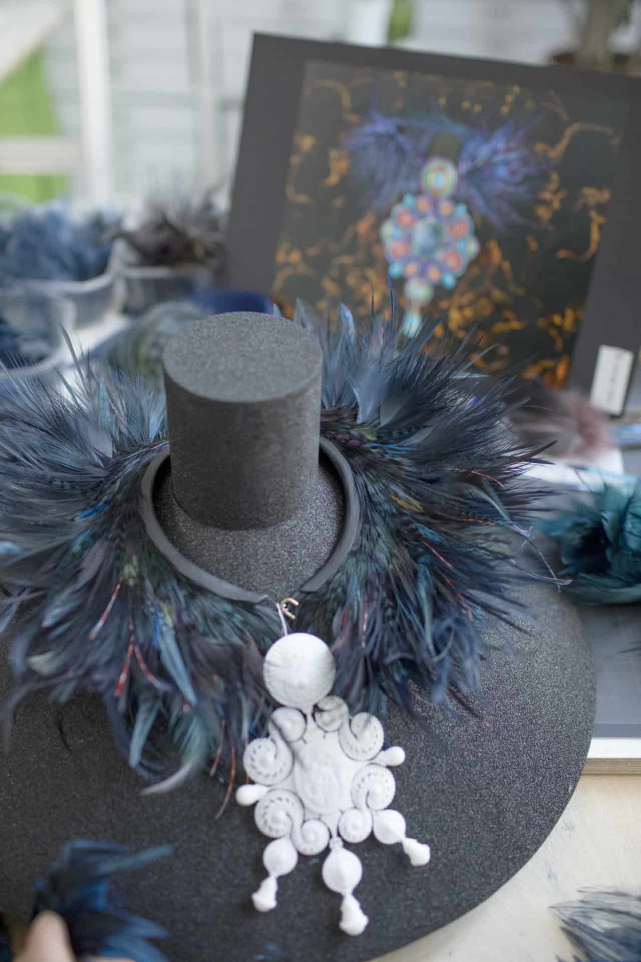 Making of Feather Necklace from the Red Carpet Collection 20